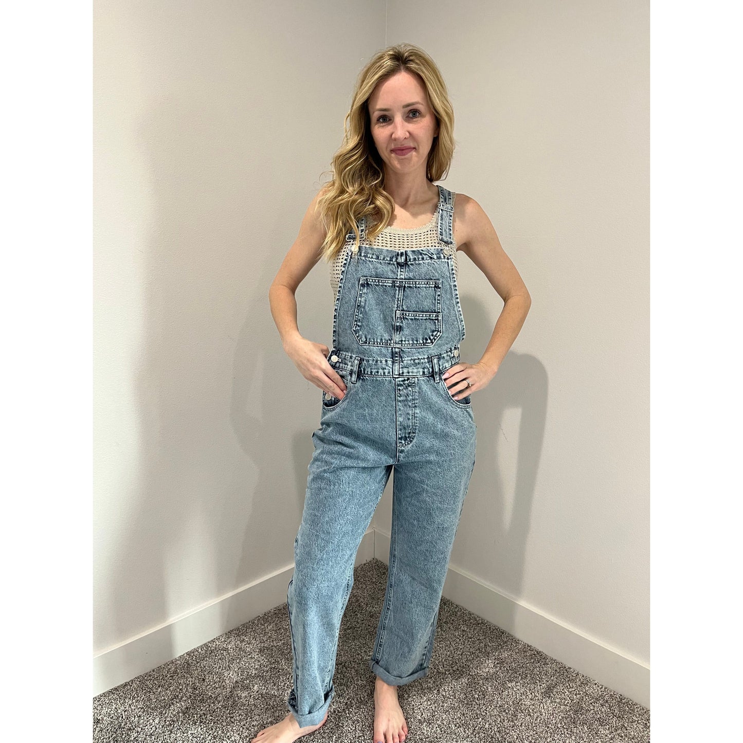 Jordy Denim Overalls