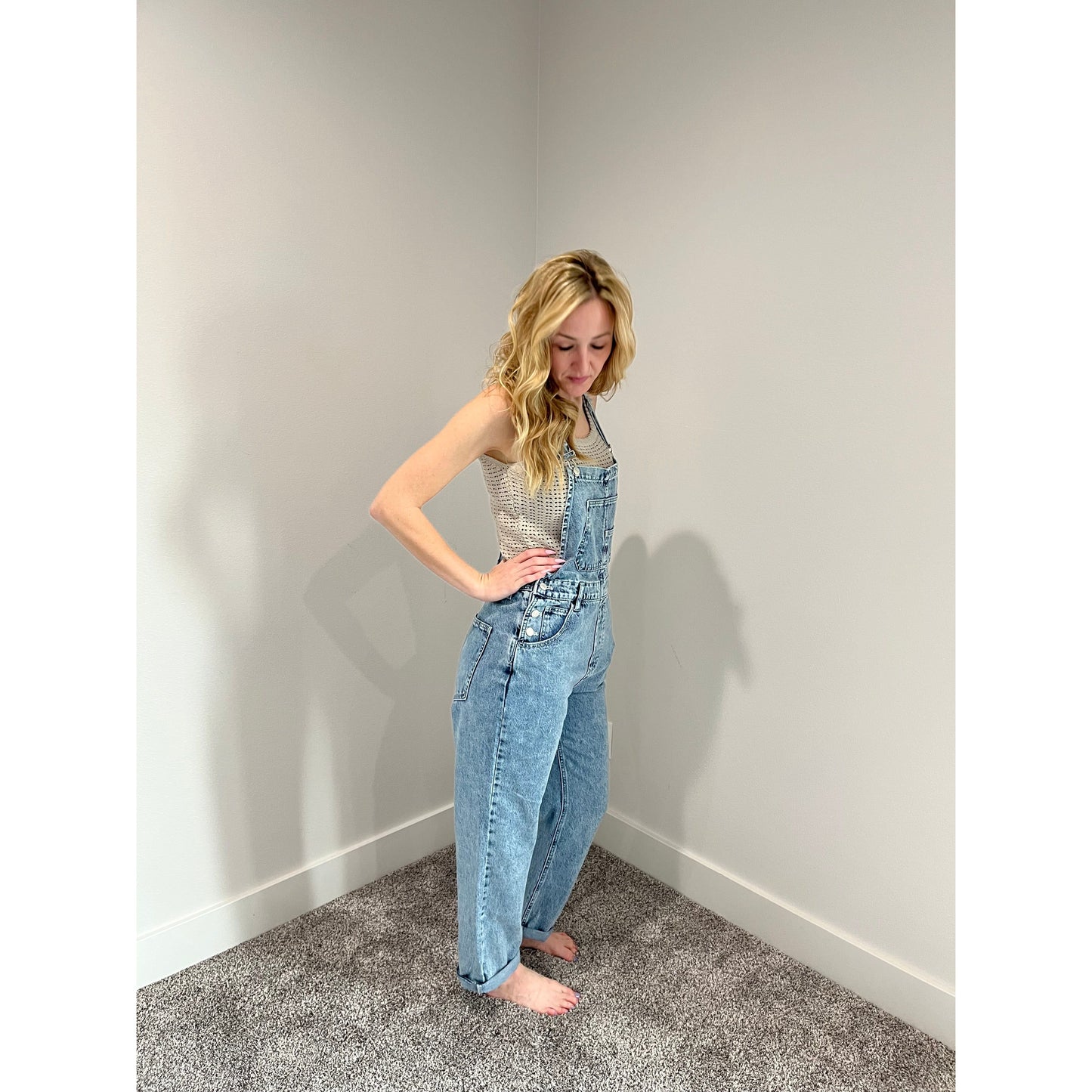 Jordy Denim Overalls